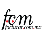 Logo o icono con siglas FCM en negro, posiblemente marca relacionada